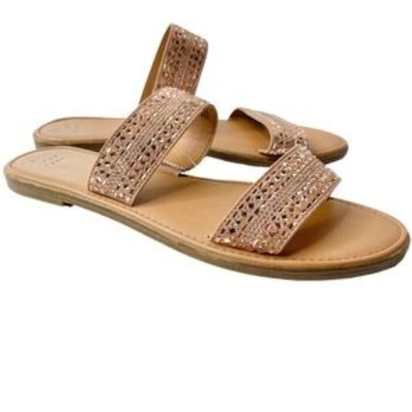 Target Wide Jeweled Sandal - Picture 1 of 4
